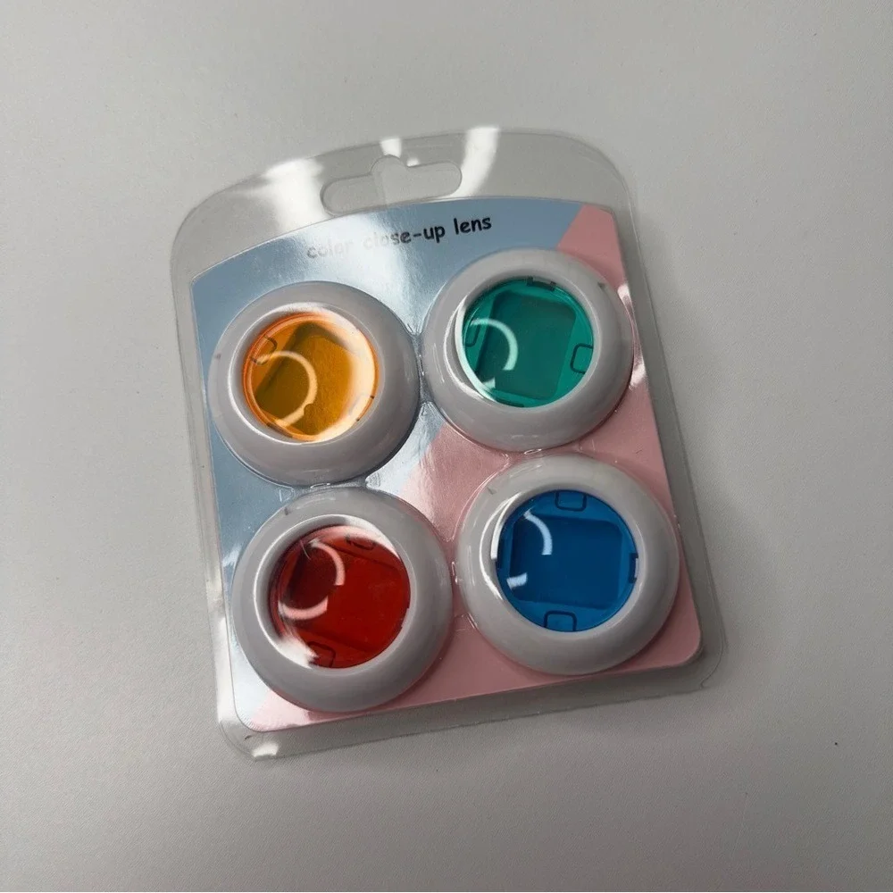 Instax‎ Instant Camera Lens Filters Colors Green Orange Red Blue Tint Universal